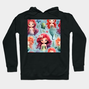 Mermaids Pattern 16 Hoodie